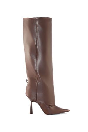 Stivale Ros 31 in pelle marrone GIA BORGHINI | ROS314080